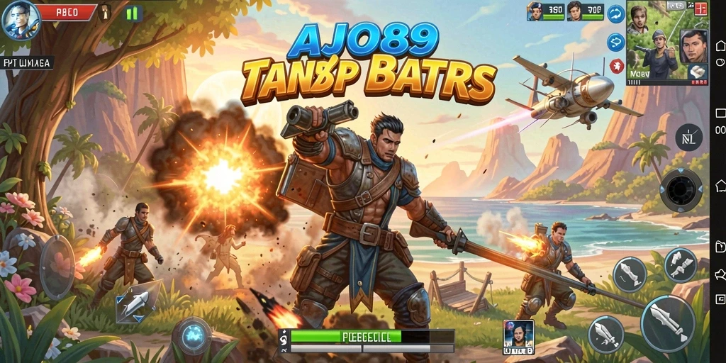 Tampilan gameplay AJO89 yang menegangkan dan penuh aksi.
