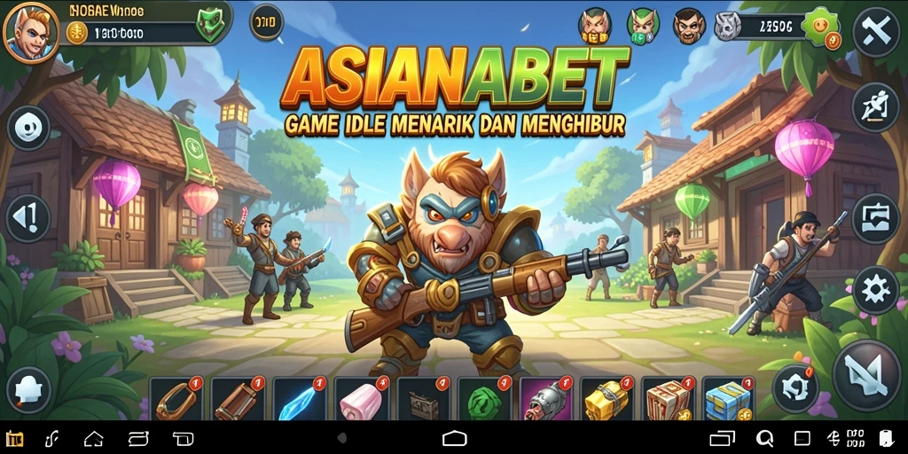 Tampilan gameplay ASIANABET yang menarik dan interaktif.
