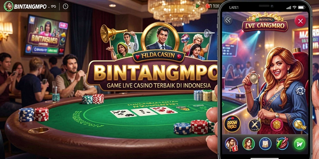 Screenshot gameplay BINTANGMPO yang menarik dari Live Casino.