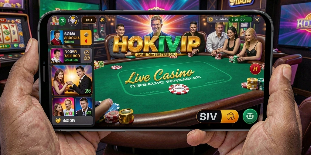 Tampilan gameplay HOKIVIP yang seru dan interaktif.