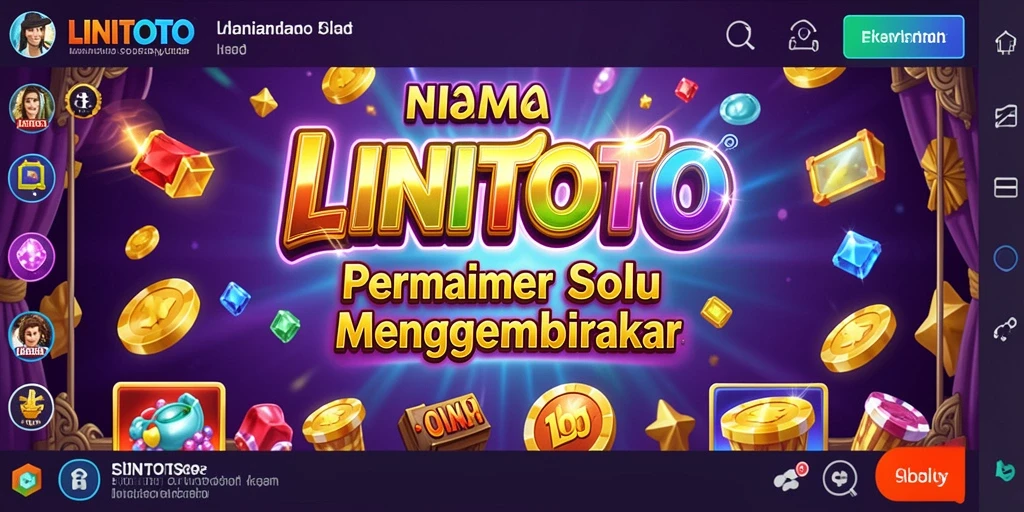 Tampilan menarik dari gameplay LINITOTO menunjukkan keseruan bermain Slot.