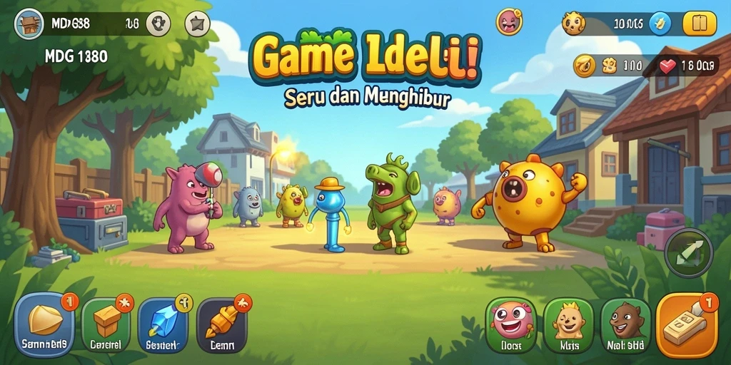 Tampilan gameplay MDG188 yang seru dan menarik.