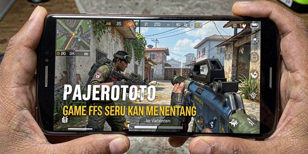 Tangkapan layar menunjukkan aksi intens dalam permainan FPS.