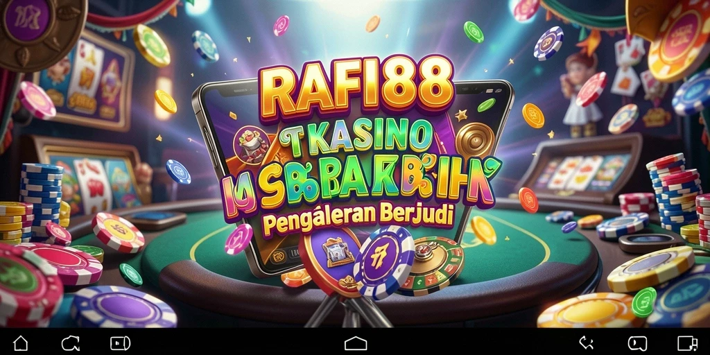 Tampilan menarik dari gameplay kasino di RAFI88.